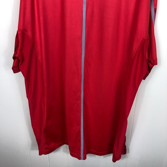 Tiger Woods Nike Dri-Fit Red Striped Golf Polo Sz XL - Picture 12 of 12